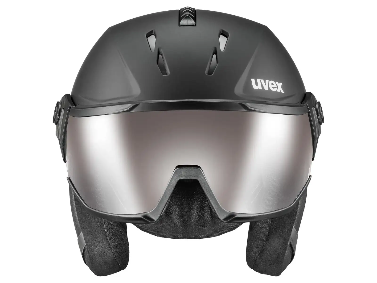 Uvex Instinct Visor Pro V lyžařská helma black matt