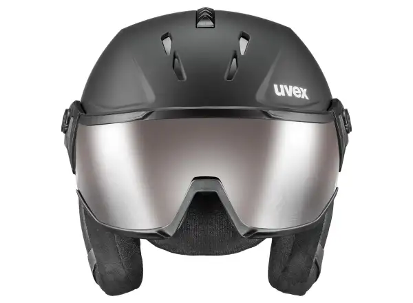Uvex Instinct Visor Pro V lyžařská helma black matt