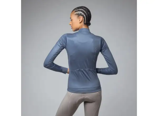 Alé PR-E Follow Me 2.0 dámský zateplený dres dlouhý rukáv Powder Blue