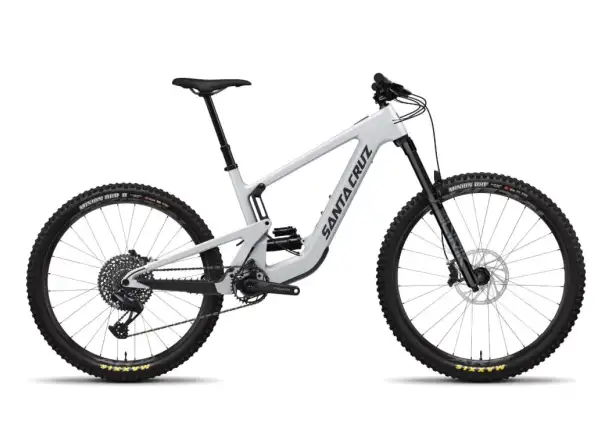 Santa Cruz Heckler SL 1 C celoodpružené horské elektrokolo Matte Silver