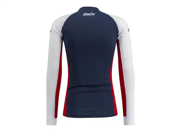 Swix RaceX Classic pánské triko dlouhý rukáv Navy/White