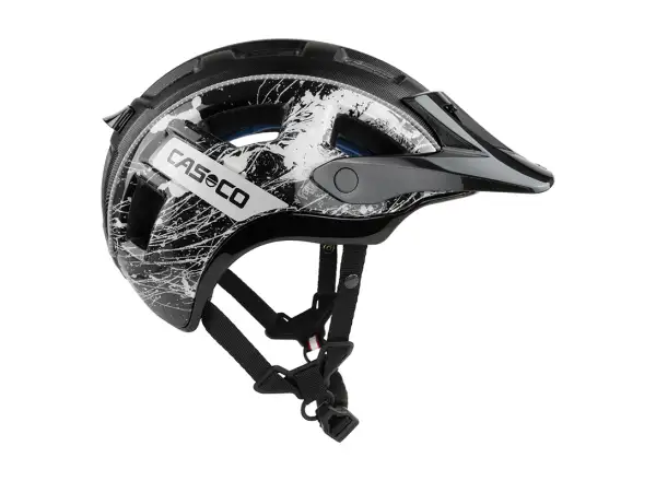 Casco MTBE 2 přilba Splatter Silver