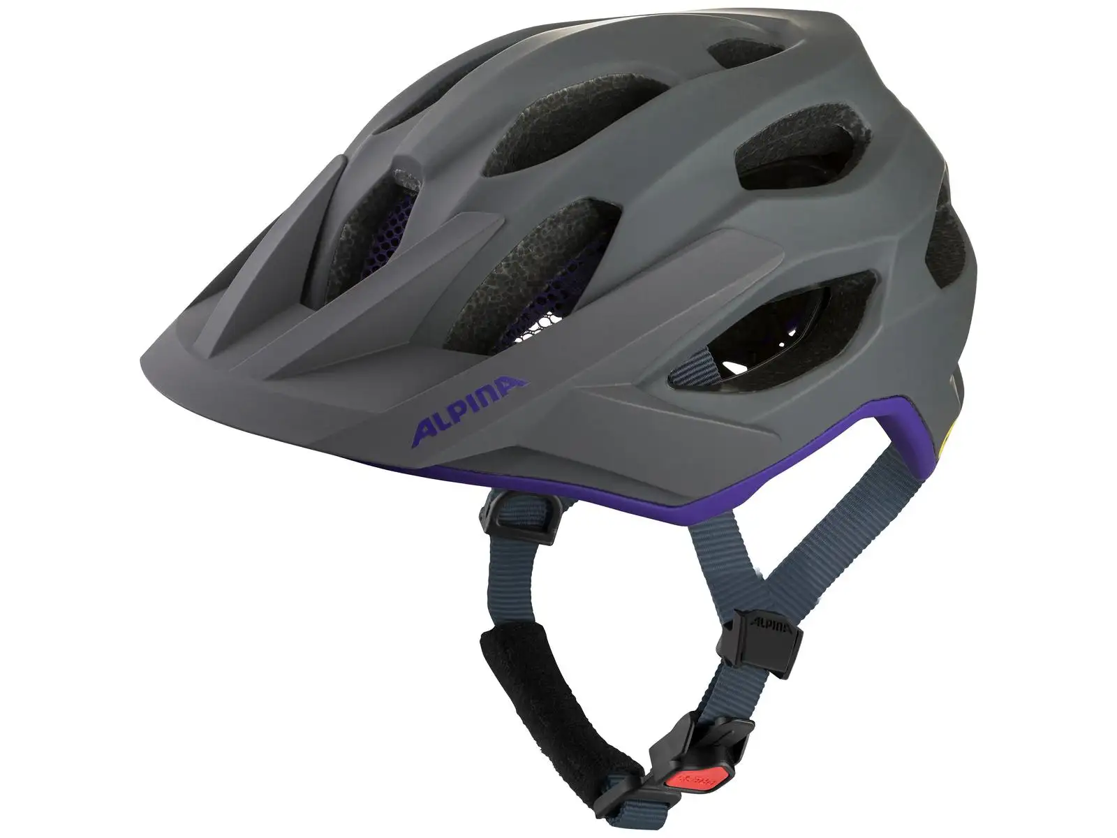 Alpina Apax MIPS cyklistická přilba Midnight/Grey Purple Matt