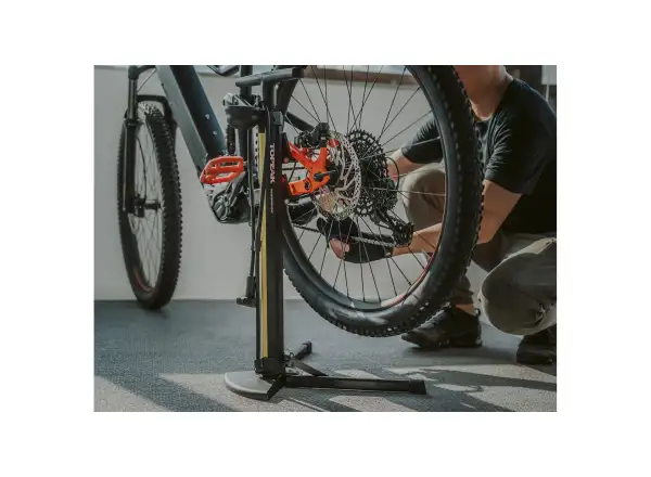 Topeak Transformer eUP dílenská pumpa černá/žlutá