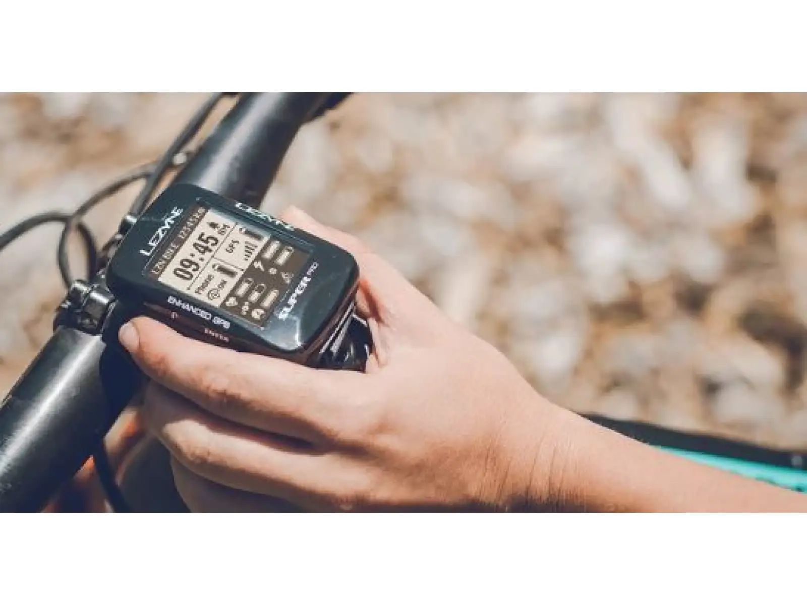 Lezyne Super Pro GPS navigace černá