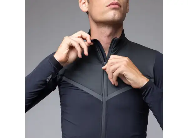 Alé R-EV1 Wool Speed pánská zimní cyklistická bunda Black