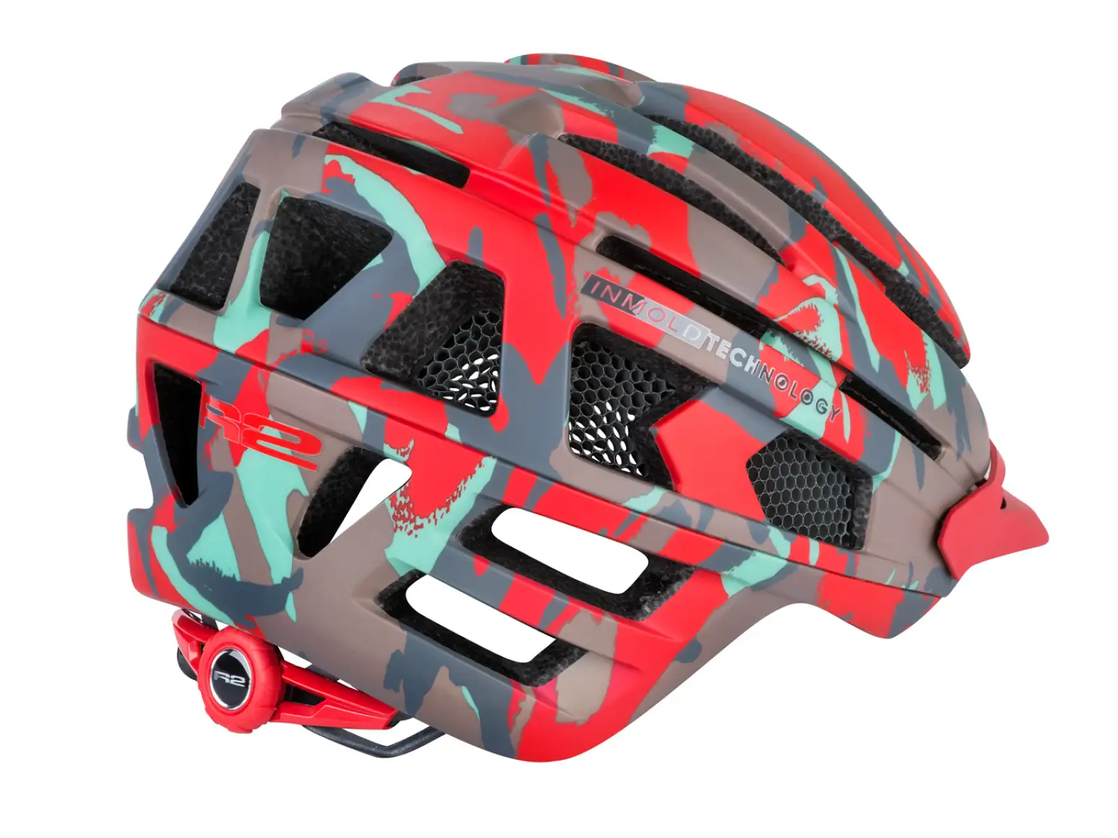R2 Spyker MTB přilba matná maskáč