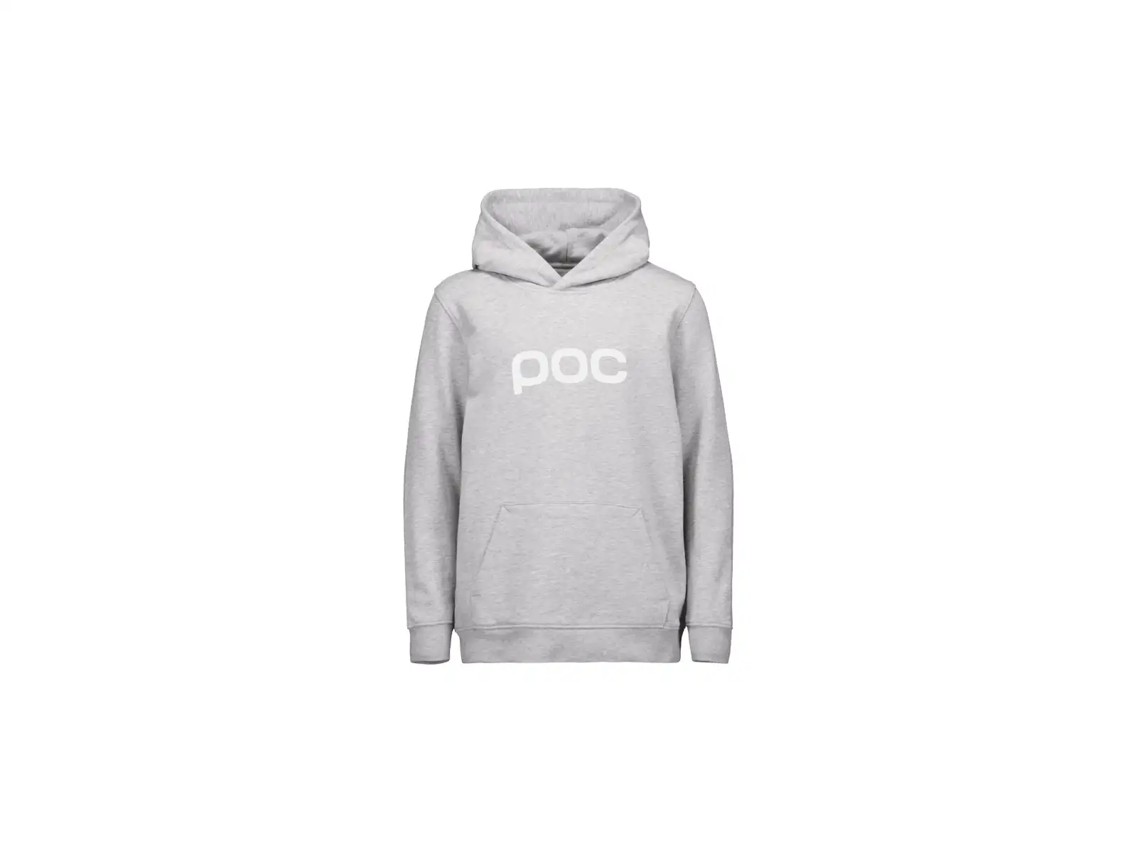 POC Hood Jr dětská mikina s kapucí Grey Melange/Hydrogen White