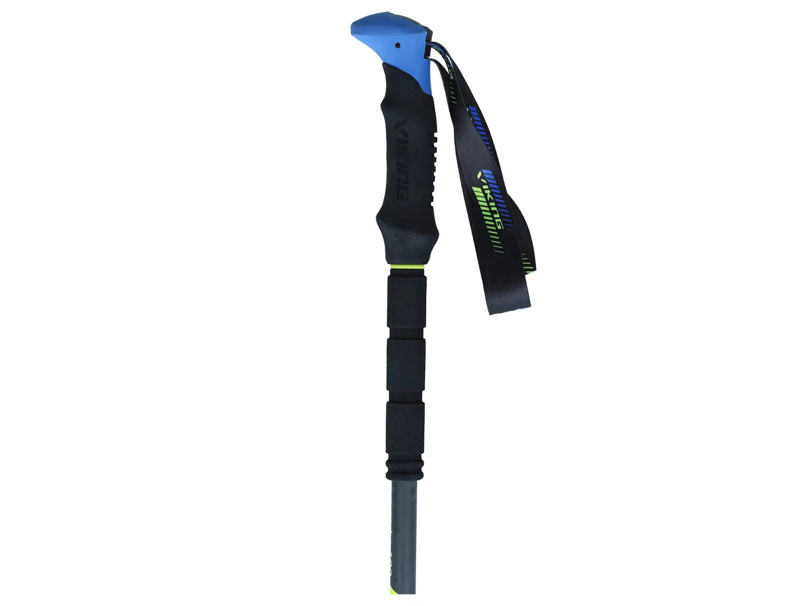 Viking Carbo lite Trekingové hole Black/Lime/Blue