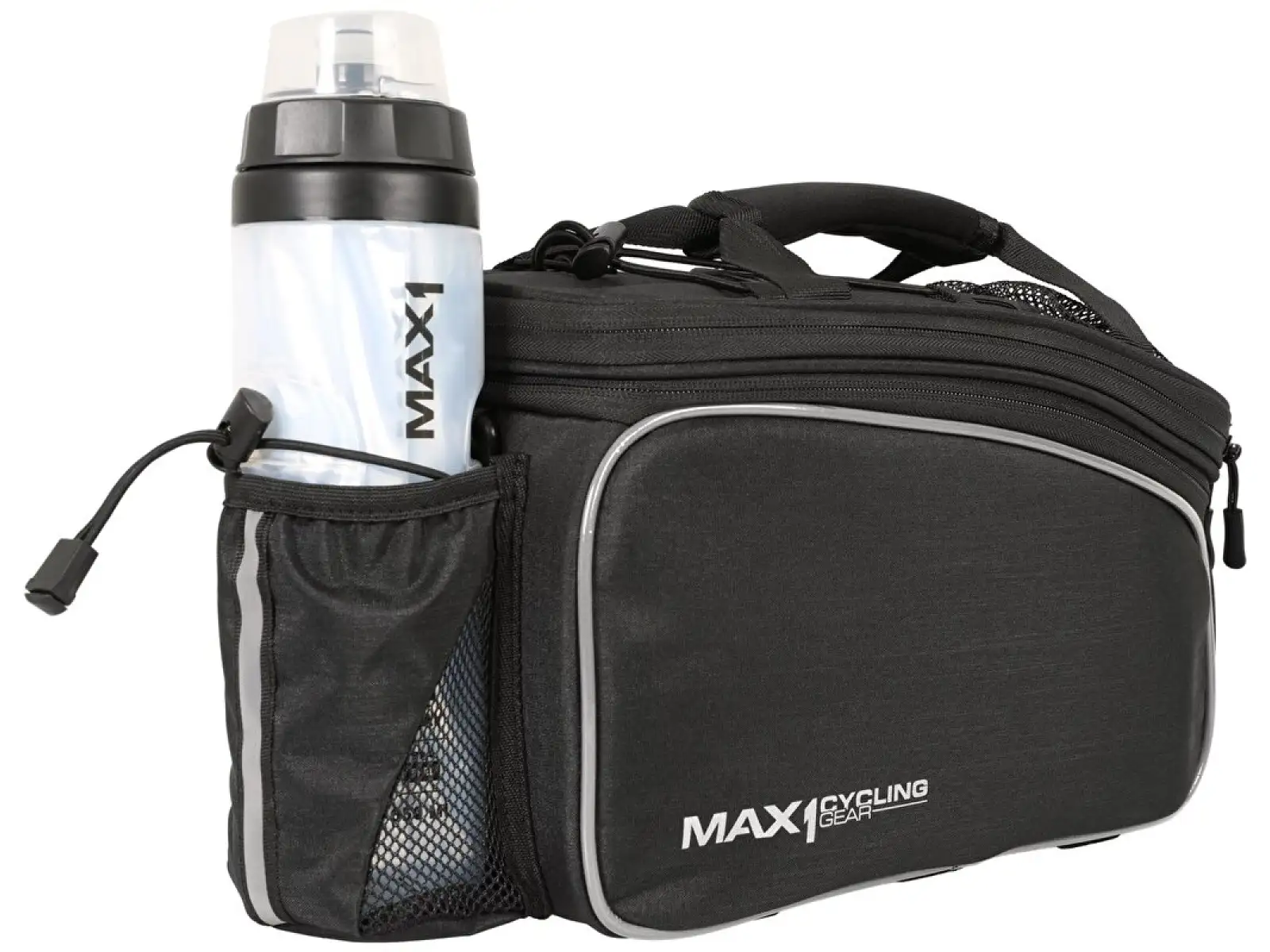 Max1 Rackbag L MIK brašna na nosič 9,6 l černá