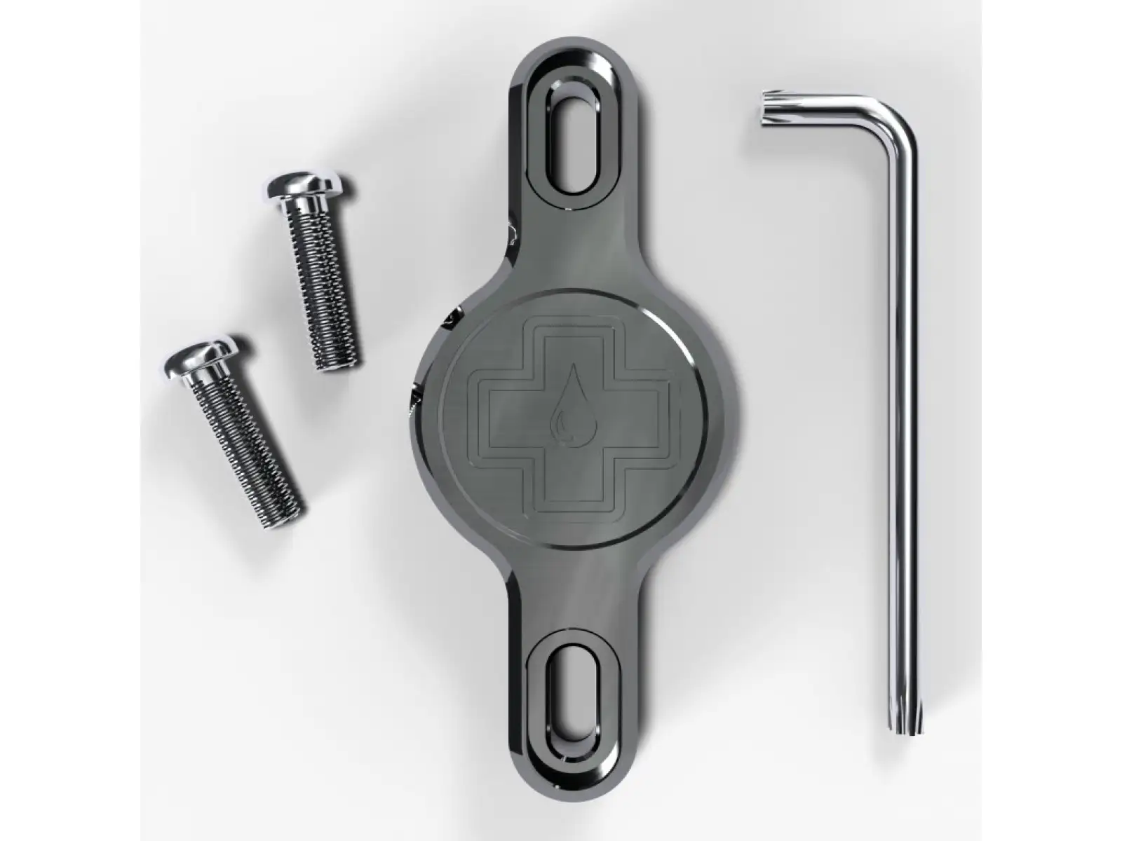 Muc Off Secure Tag Holder 3.0 držák na GPS lokátor stříbrná