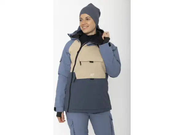2117 of Sweden Nelkerim dámská lyžařská bunda Dusty Blue
