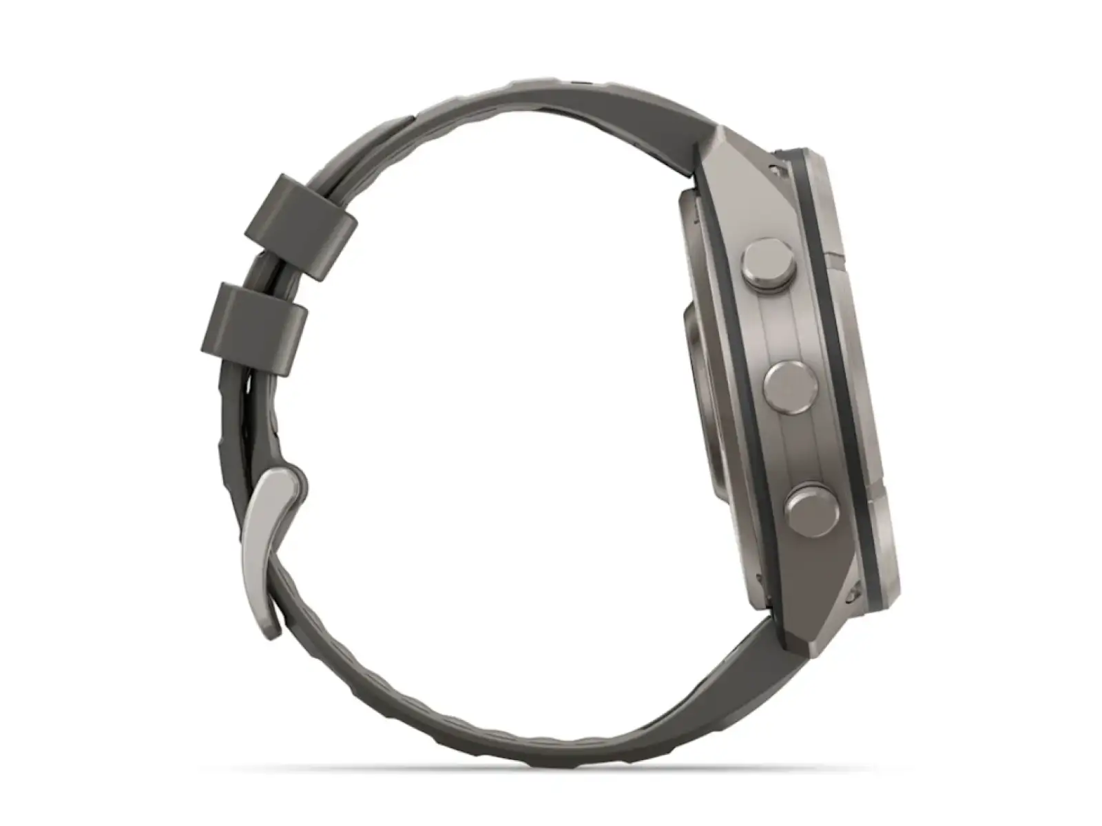 Garmin Fénix 9 Pro inReach Solar 51 mm chytré hodinky Titanium Pebble Gray/Silver Gray