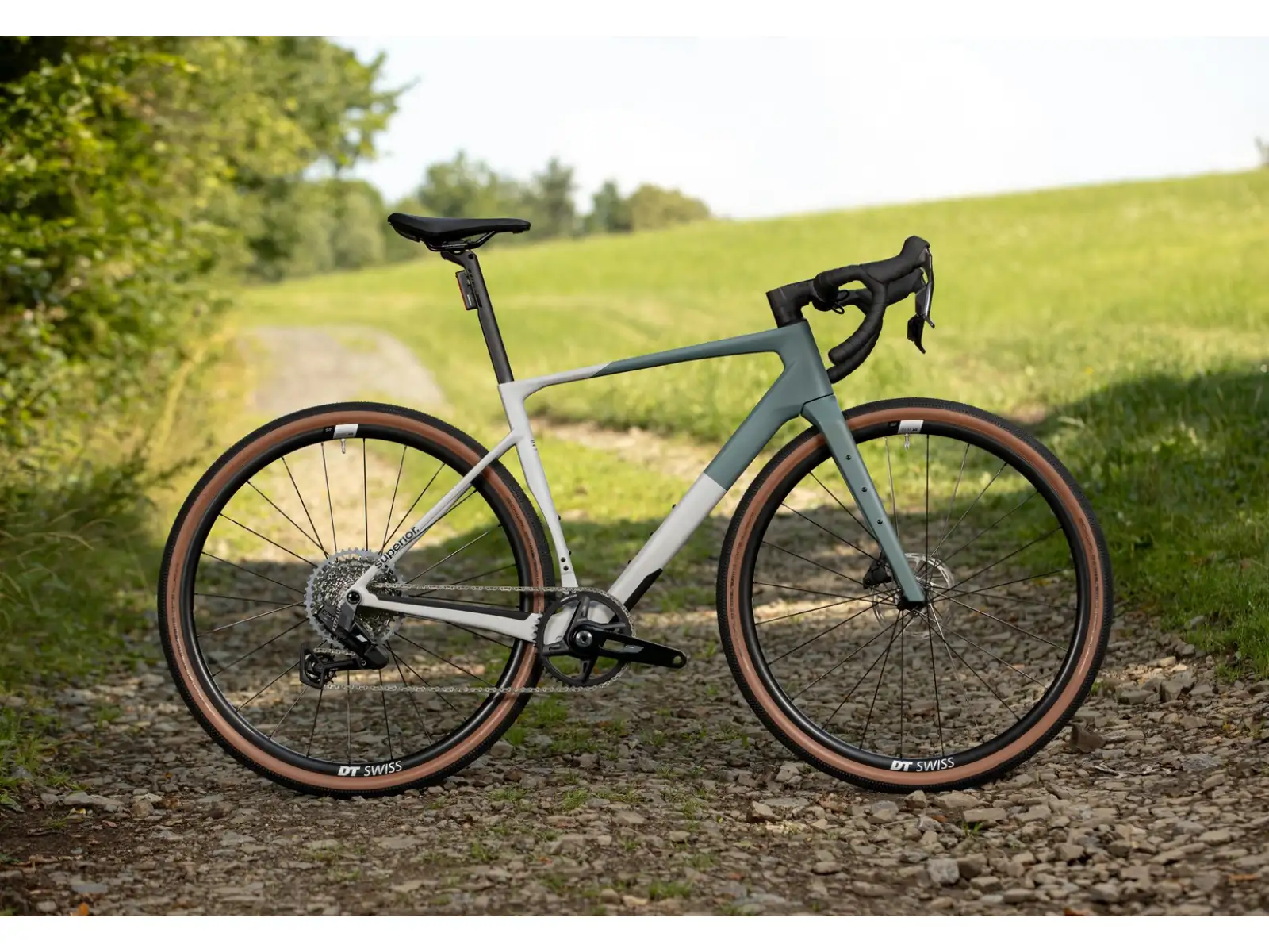 Superior XR 9.5 GRA gravel kolo Matte Trooper Green/Grey