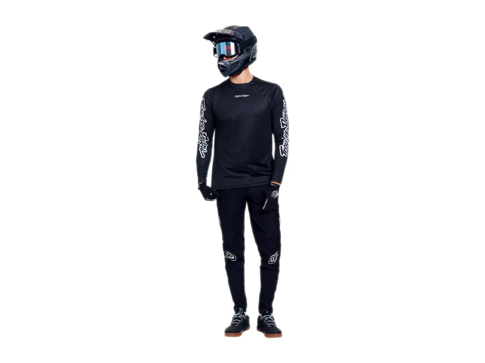 Troy Lee Designs Sprint Pro pánský dres dlouhý rukáv Mono Black