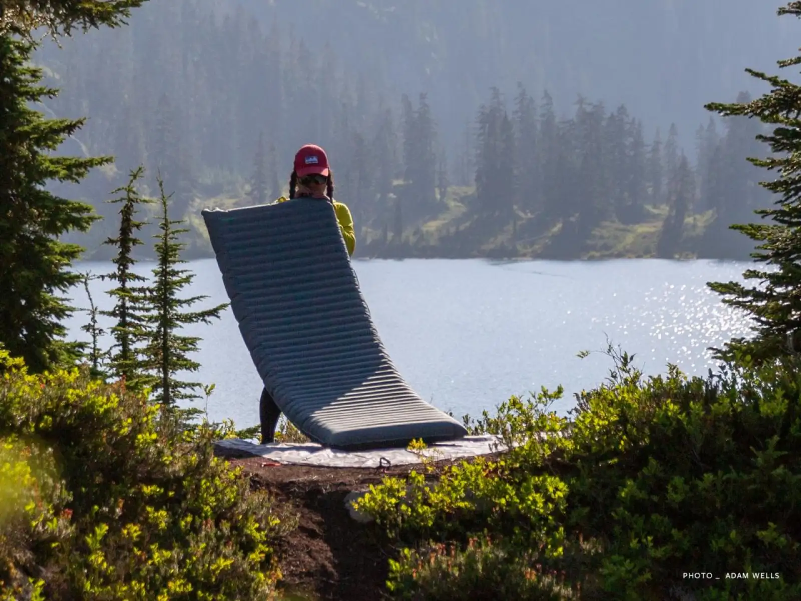 Therm-A-Rest NeoAir Topo Luxe Regular nafukovací karimatka zelená