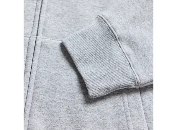 Troy Lee Designs Signature pánská mikina se zipem Gray heather/Red