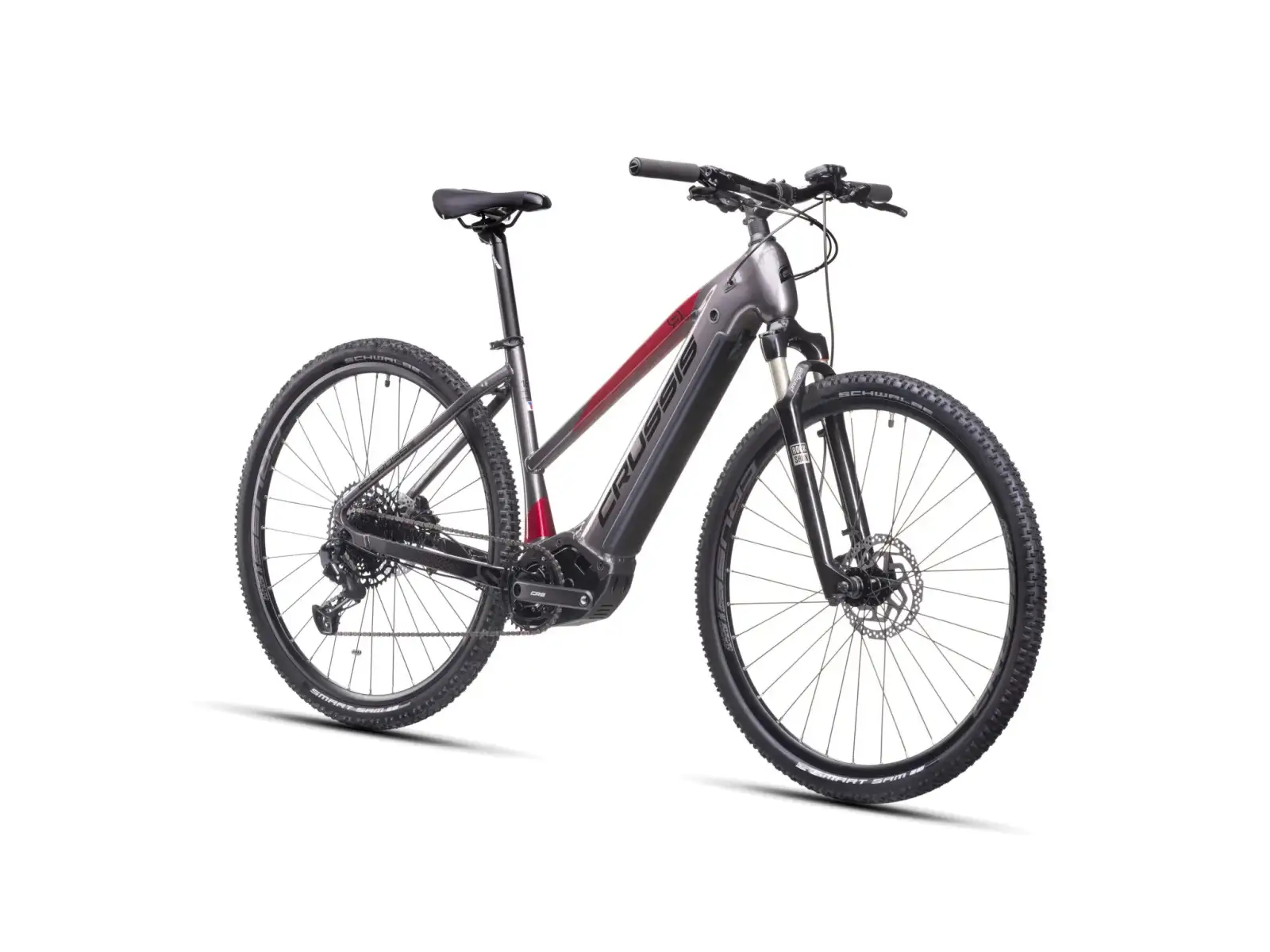 Crussis e-Cross low 9.10-M (720 Wh) krosové elektrokolo