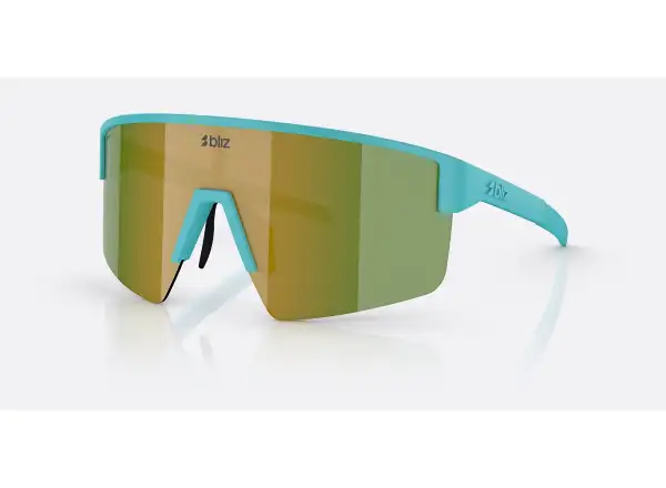 Bliz P004 sluneční brýle Matte Turquoise/Green Blue/Green Revo