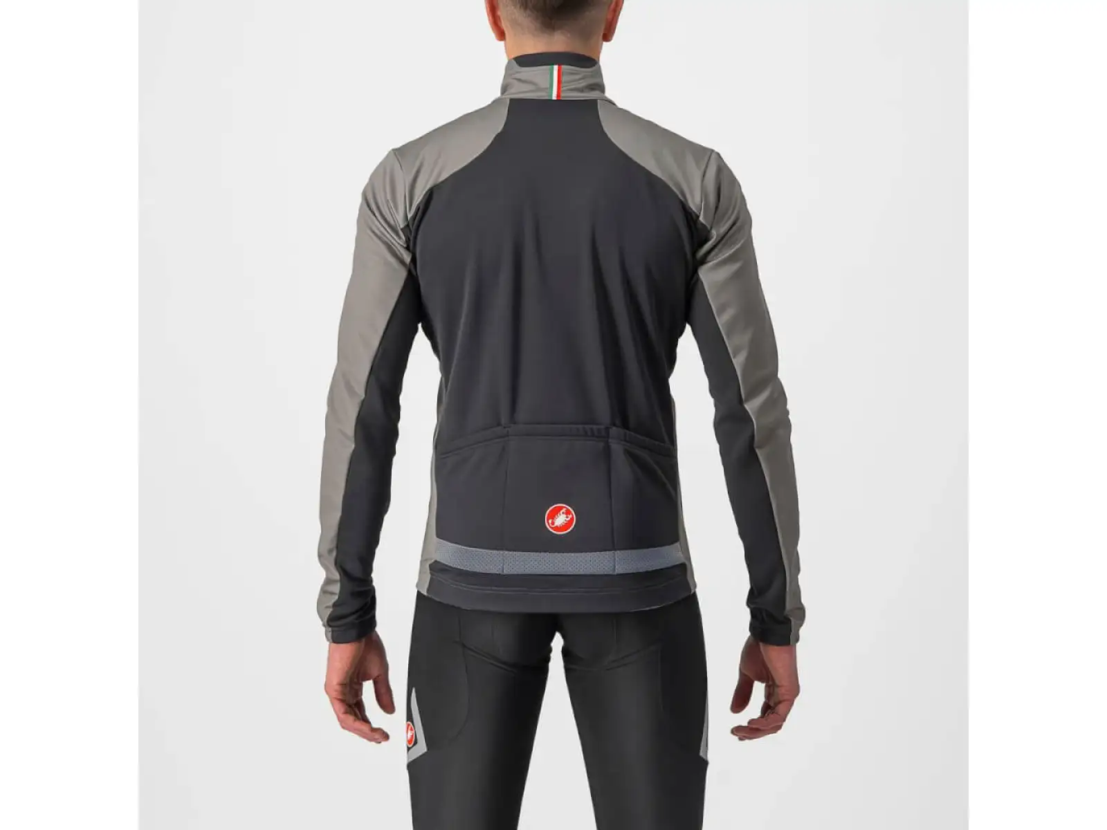 Castelli Transition 2 pánská bunda nickel gray/gray