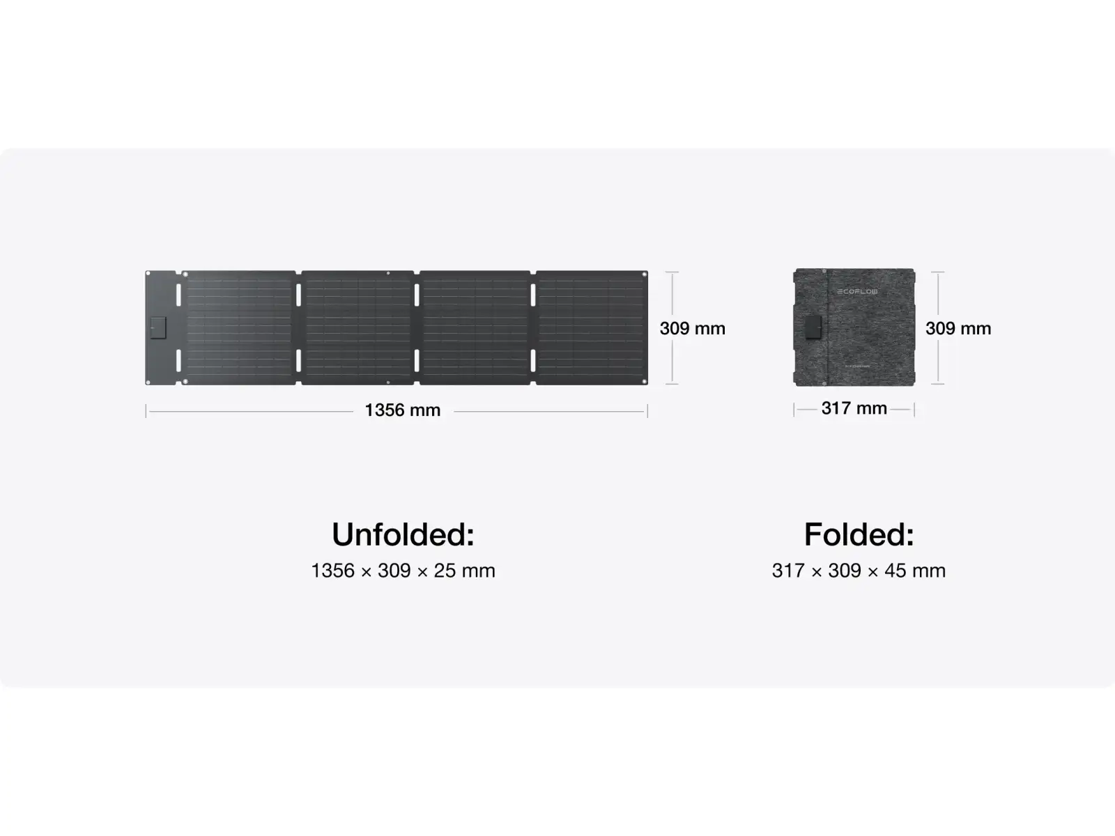 EcoFlow 60W solární panel (Typ-C)