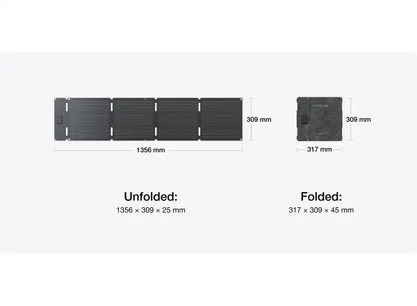EcoFlow 60W solární panel (Typ-C)