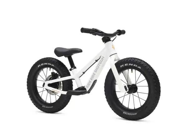 Kids Ride Shotgun dětské odrážedlo Dirt Hero 14" s brzdou 2026 bílá