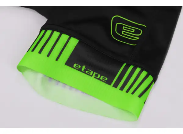 Etape Junior 2.0 dětské kraťasy s vložkou černá/zelená
