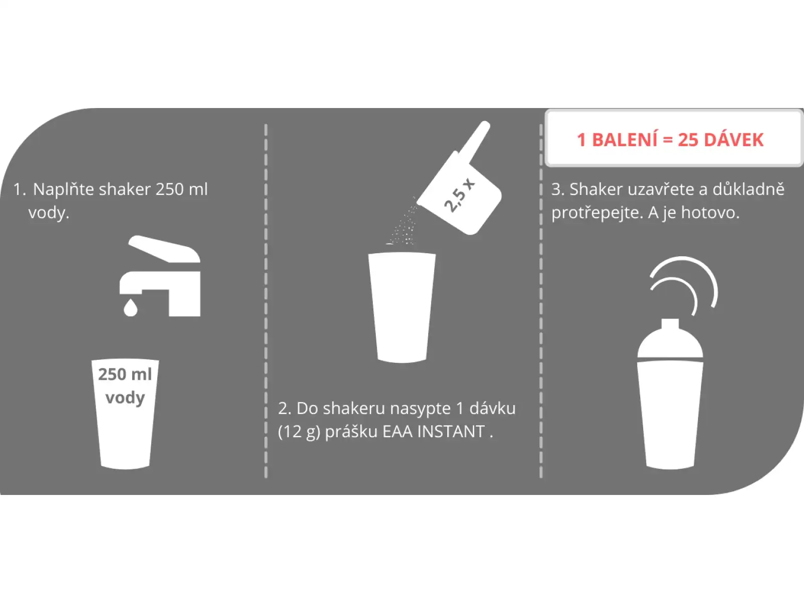 Sponser EAA Instant 300 g Aminokyseliny v prášku Green Apple