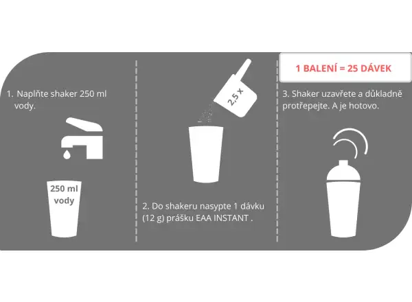 Sponser EAA Instant 300 g Aminokyseliny v prášku Green Apple