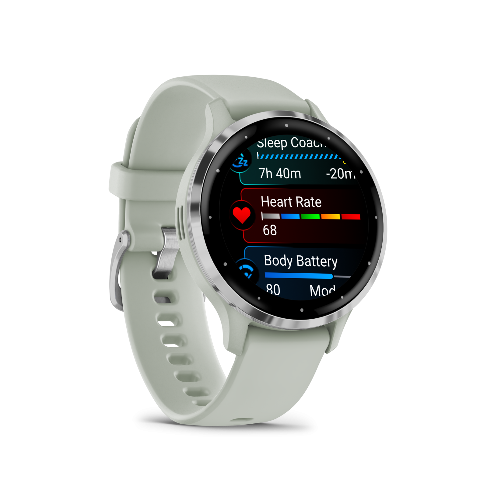 Garmin Venu 3S Chytr Hodinky Silver Sage Grey Koloshop cz