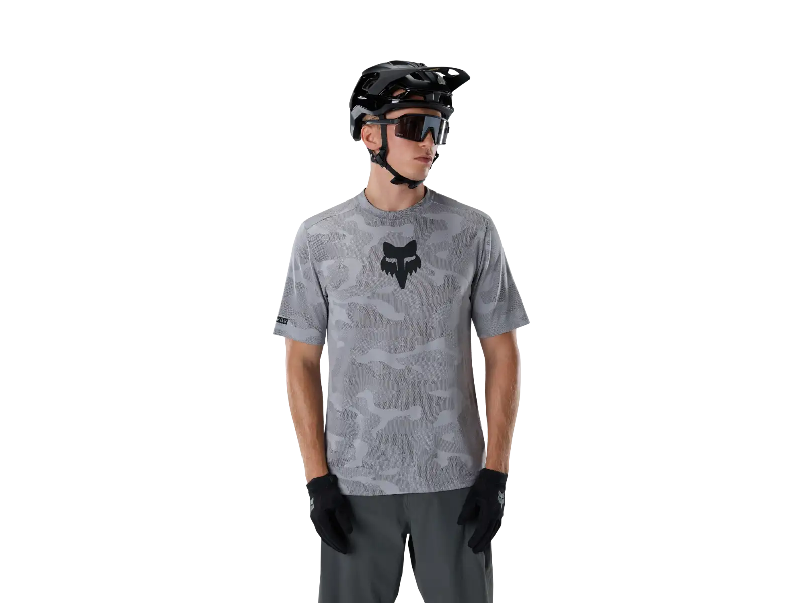 Fox Ranger TruDri pánský dres krátký rukáv Pewter