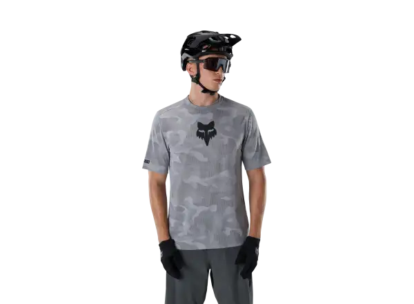 Fox Ranger TruDri pánský dres krátký rukáv Pewter
