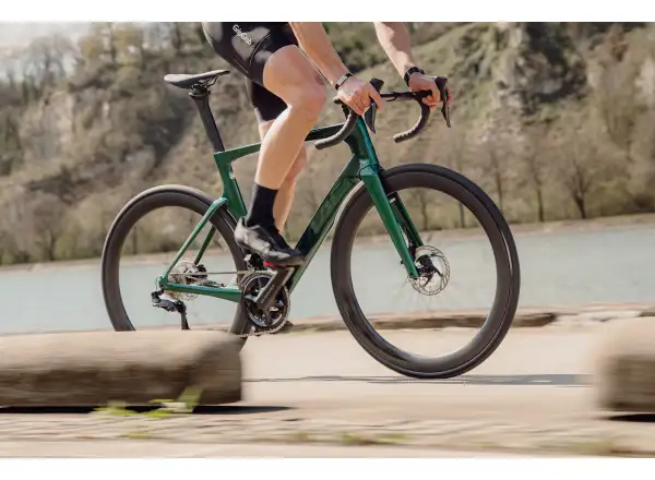 Isaac Meson Ultegra Di2 silniční kolo Jade Green