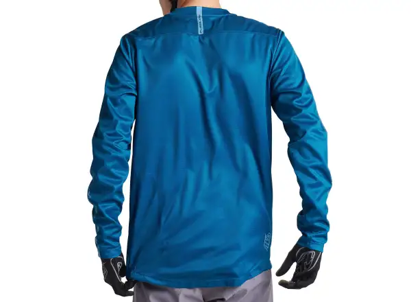 Troy Lee Designs Flowline pánský dres dlouhý rukáv Slate Blue