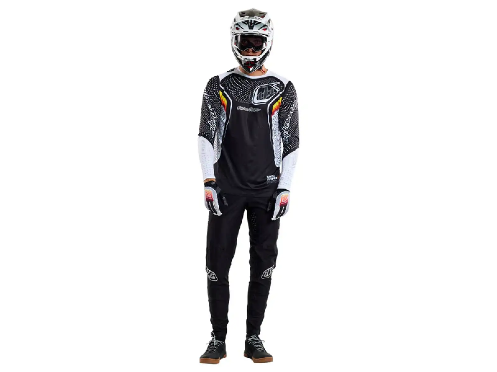 Troy Lee Designs Sprint Ultra Optic pánský dres dlouhý rukáv Black