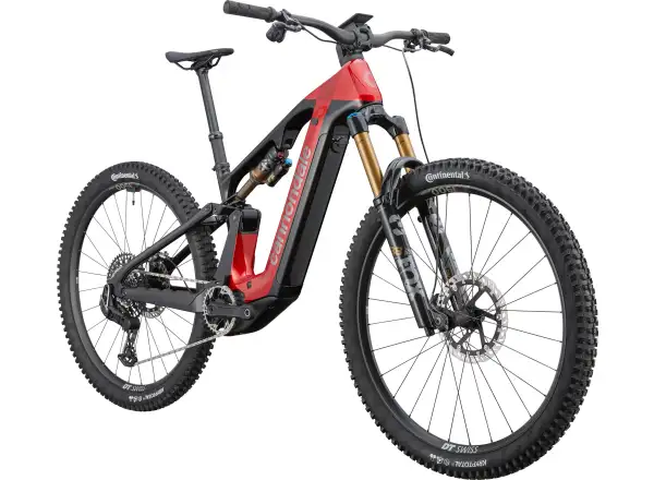 Cannondale Moterra Carbon 1 celoodpružené elektrokolo Metallic Red