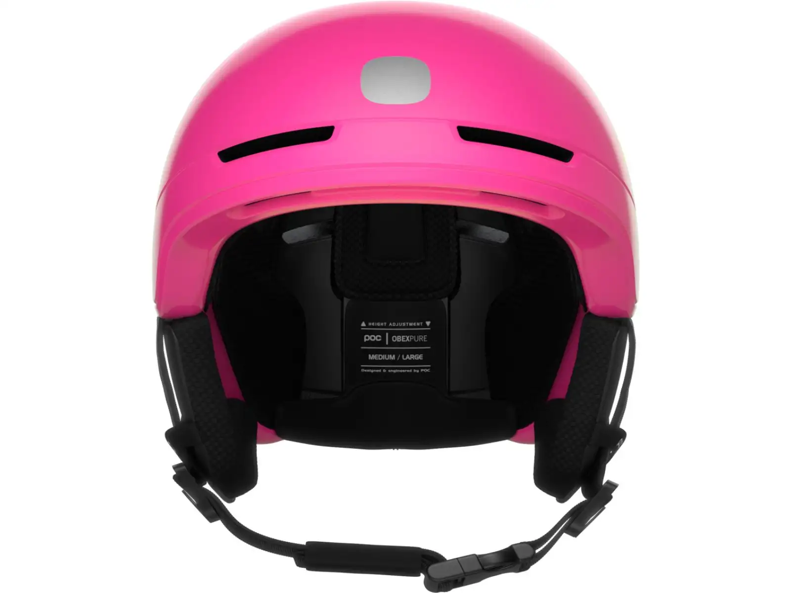 POC POCito Obex MIPS dětská lyžařská přilba Fluorescent Pink