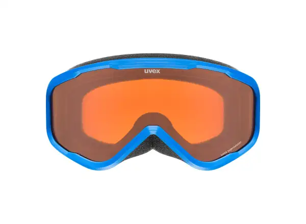 Uvex Speedy Nova dětské lyžařské brýle blue/lasergold
