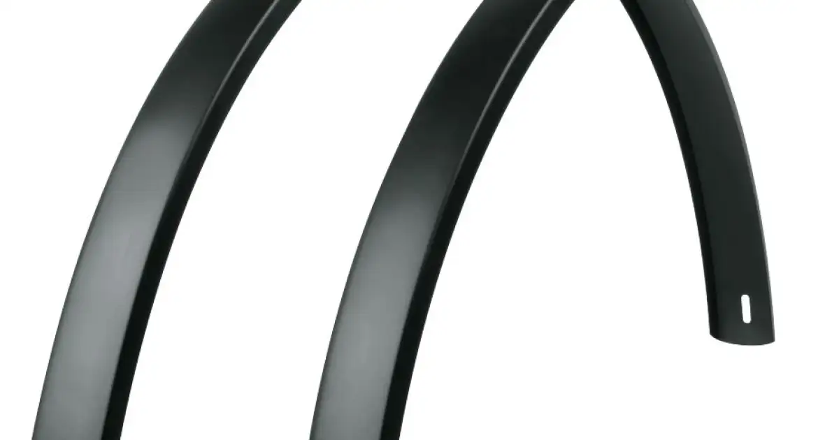 SKS Edge AL 40 Aluminum Fender: Black 700 x 25-35mm main image 1