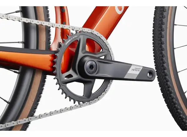 Cannondale SuperX 4 AXS gravel kolo Flame Orange