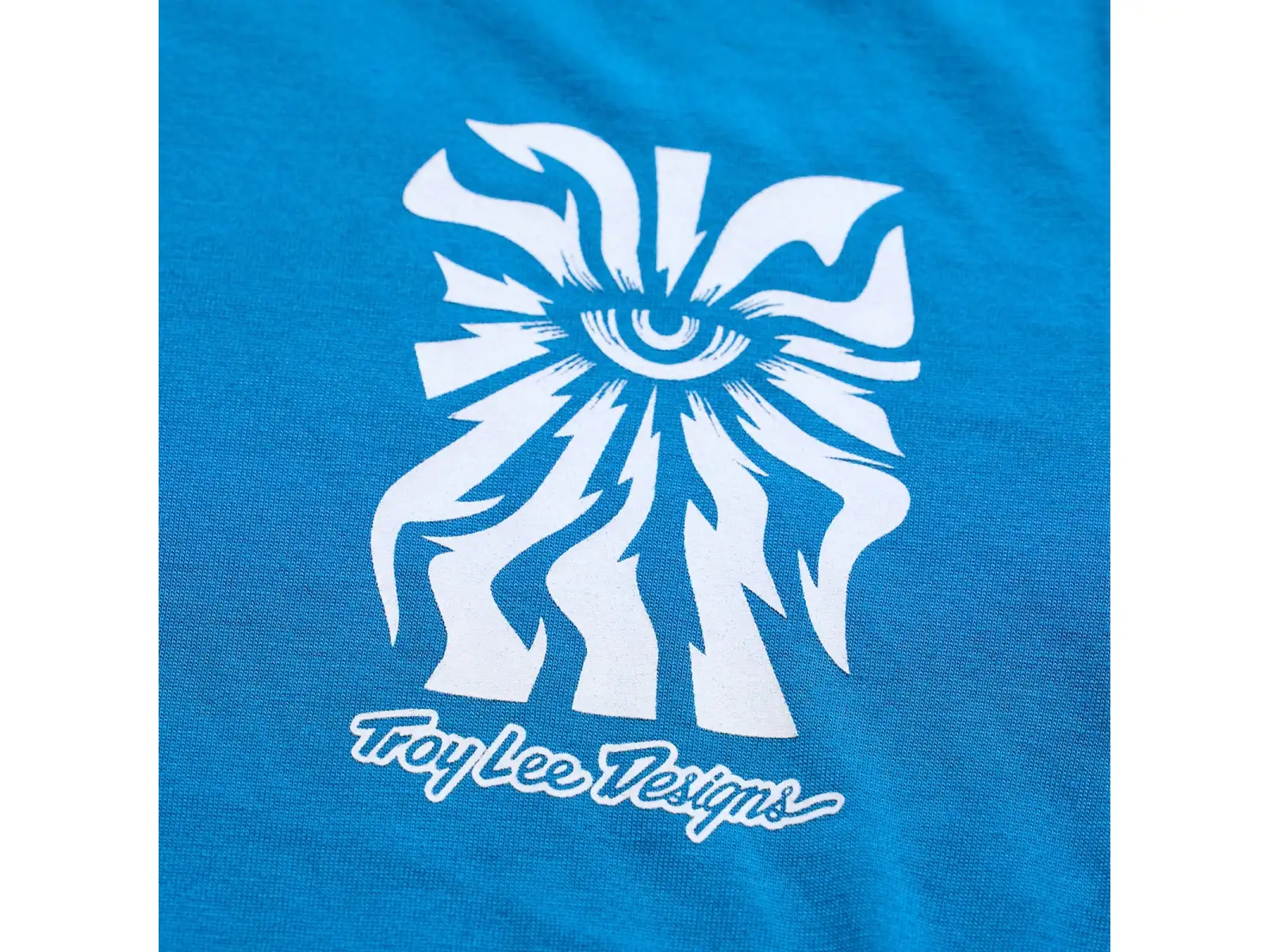 Troy Lee Designs Lilium Ride dámské triko krátký rukáv One Eye Aero Blue