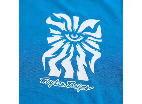 Troy Lee Designs Lilium Ride dámské triko krátký rukáv One Eye Aero Blue