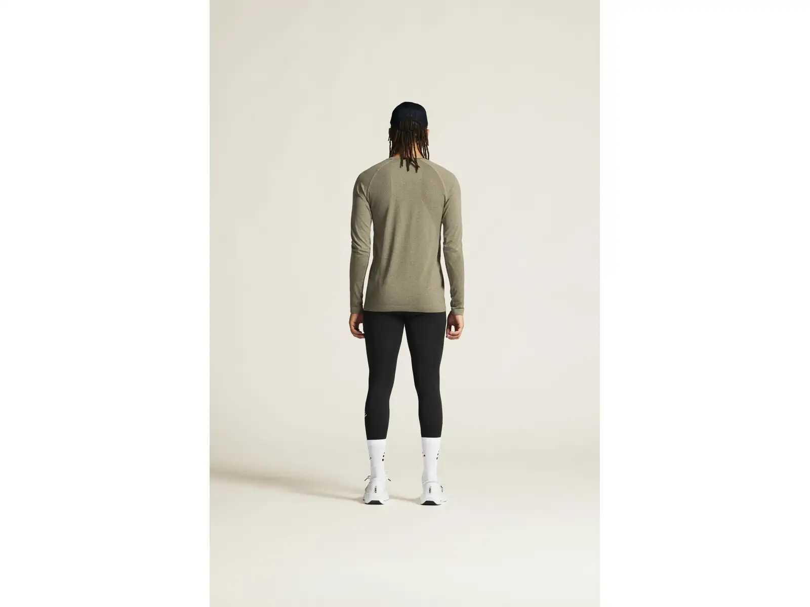 Craft Core Dry Active Comfort pánské triko dlouhý rukáv hnědá