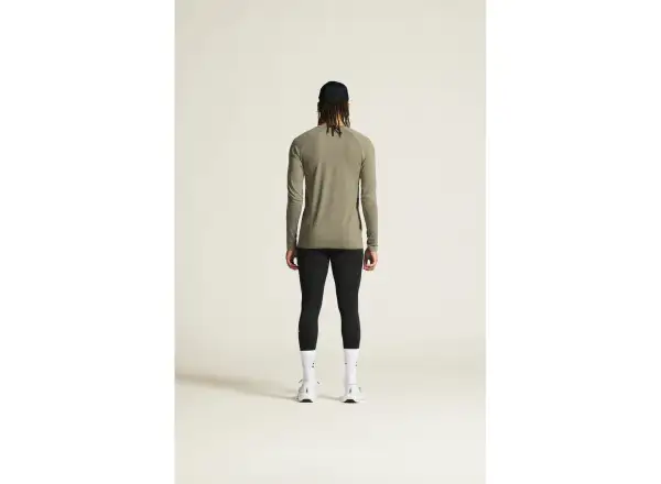 Craft Core Dry Active Comfort pánské triko dlouhý rukáv hnědá