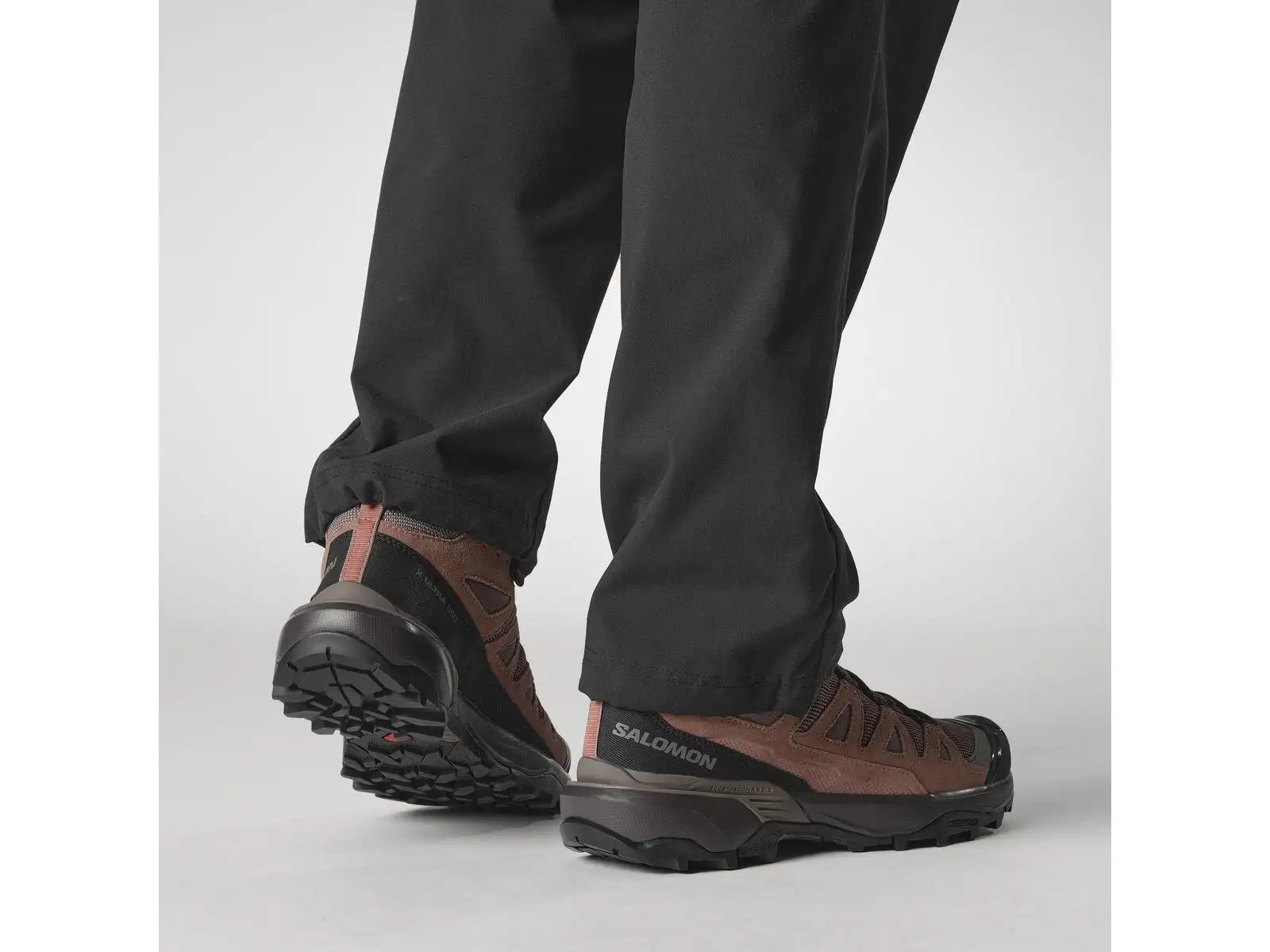 Salomon X Ultra 360 LTR MID GTX dámská turistická obuv Peppercorn/Cognac/Hot Coral