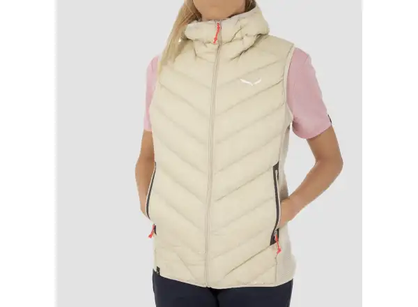 Salewa Fanes Sarner RDS Hybrid dámská vesta Oatmeal