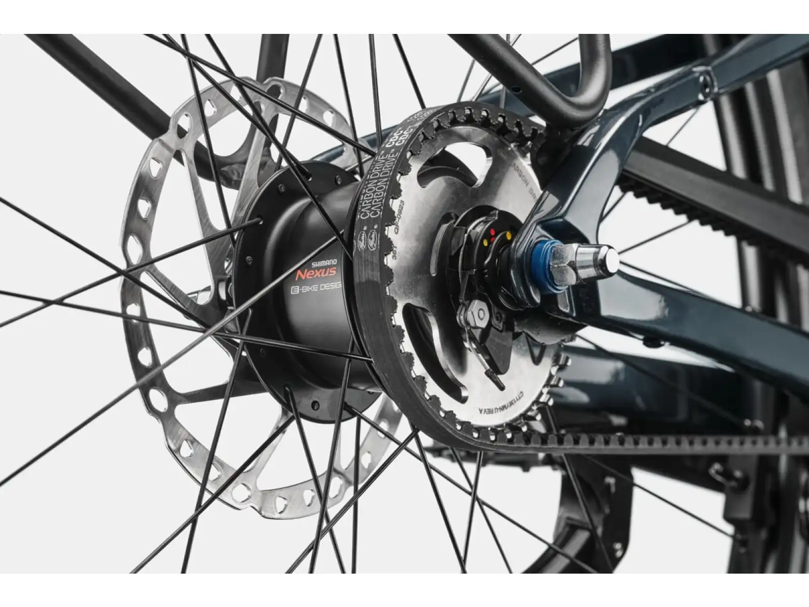Cannondale FlyingV 2 Tungsten blue městské lehké elektrokolo