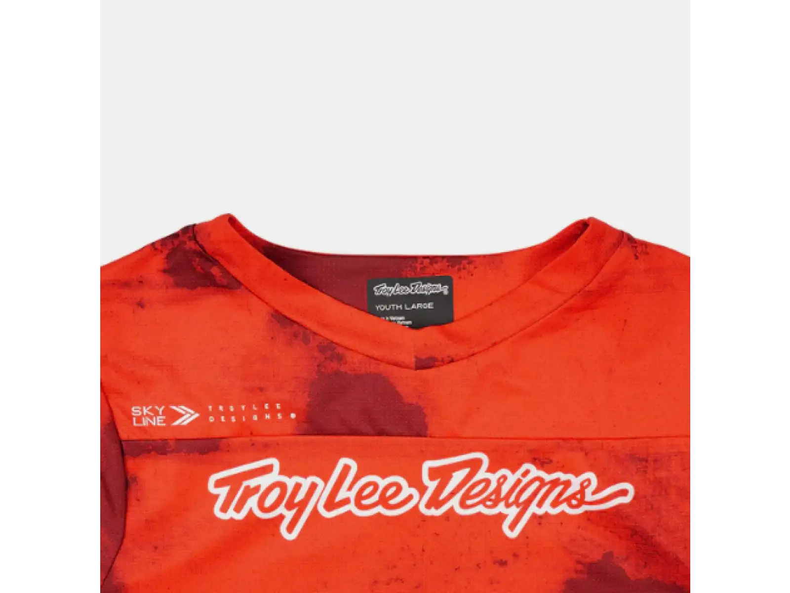 Troy Lee Designs Skyline Flared dětský dres krátký rukáv Fiery Red