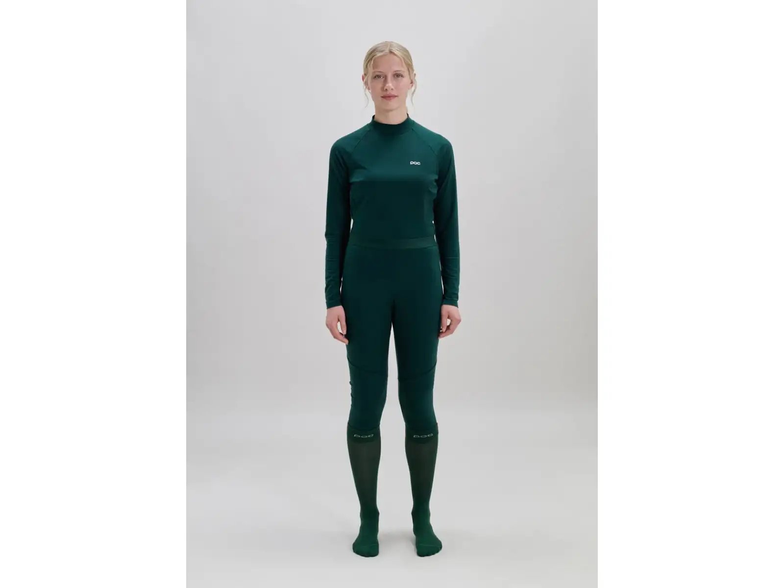 POC Layer Merino 3/4 dámské spodní kalhoty Pargasite Green